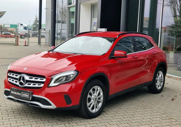 samochody osobowe Mercedes-Benz GLA cena 126900 przebieg: 56749, rok produkcji 2019 z Łobżenica